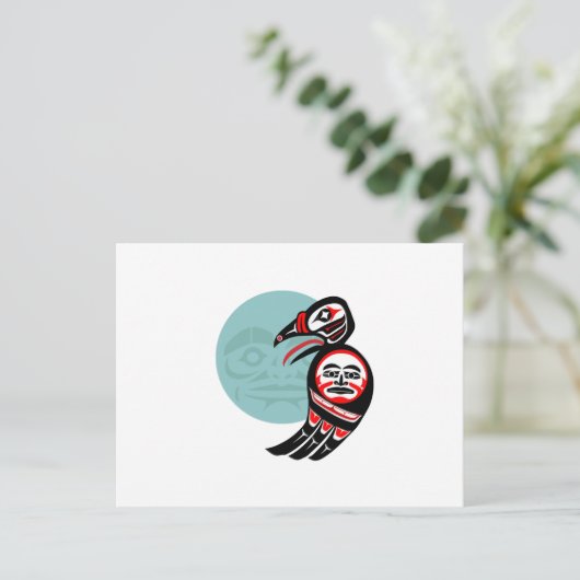 DE MOON LIT BRIEFKAART (Staand voorkant)