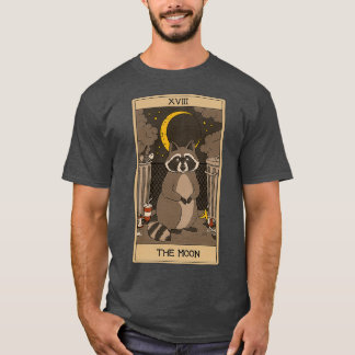 De Moon Raccoons Tarot T-shirt