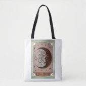 De Moon  Tarot Card Celestial Art Tote Bag (Voorkant)