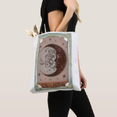 De Moon  Tarot Card Celestial Art Tote Bag (Dichtbij)