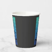 De Moon Tarot Kaart Gradient Paper Cups Papieren Bekers (Links)