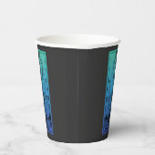 De Moon Tarot Kaart Gradient Paper Cups Papieren Bekers (Rechts)