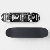 De Moon Tarot Kaart Skateboard (Horizontaal)
