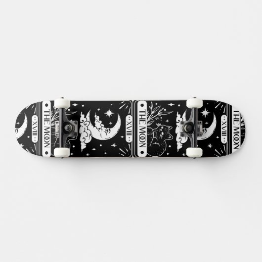De Moon Tarot Kaart Skateboard (Horizontaal)