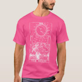 De Moon Tarot Kaart T Shirt (Voorkant)