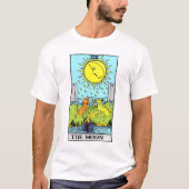 De Moon Tarot-kaart T-shirt (Voorkant)