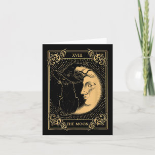 De Moon Tarot XVII is de inspiratie voor Black Cat Kaart