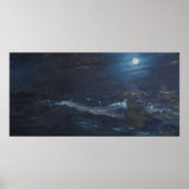 De moon van het verklikkerlicht poster (Voorkant)