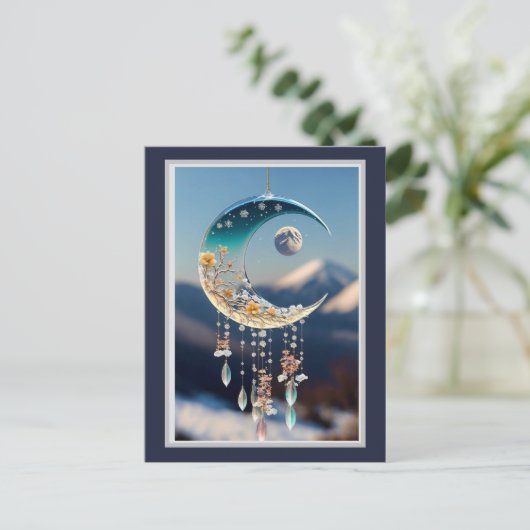 De Mooncatcher Briefkaart (Staand voorkant)