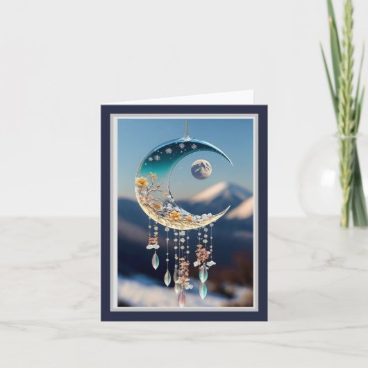 De Mooncatcher Notitiekaartje (Voorkant)