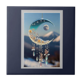 De Mooncatcher Tegeltje