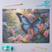 De Moonlight Butterfly Serie Ontwerp 3 Tissuepapier (Craft)