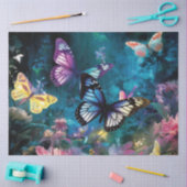 De Moonlight Butterfly Series Design 4 Tissuepapier (Craft)