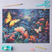 De Moonlight Butterfly Series Design 9 Tissuepapier (Craft)