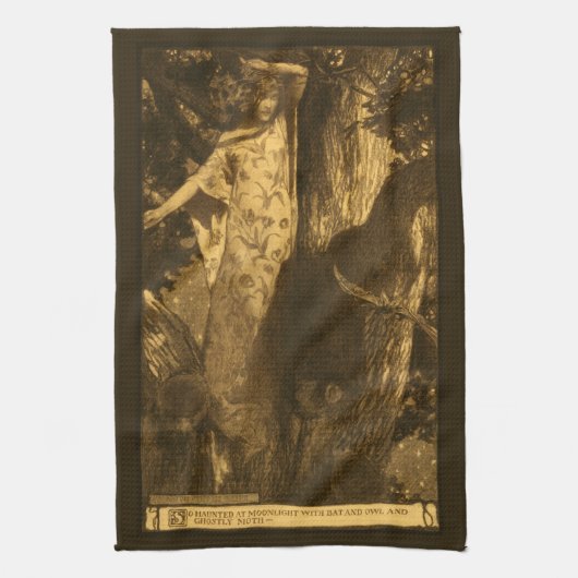 De Moonlight Guardians of the Night Theedoek (Verticaal)