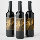 De Moonlight Guardians of the Night Wijn Etiket (Flessen)