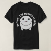 De moopsie is gratis grappige moopsie t-shirt (Design voorkant)