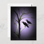 De moord om middernacht briefkaart (Voorkant / Achterkant)