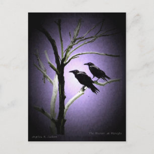 De moord om middernacht briefkaart