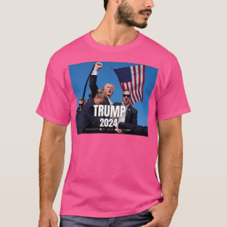 De moord op Donald Trump in 2024 overleeft de eers T-shirt