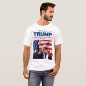 De moord op Donald Trump maakt Amerika weer groot T-shirt (Voorkant volledig)