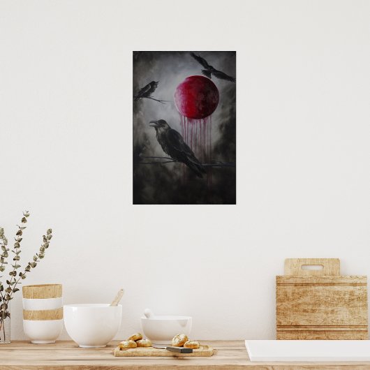 De moord poster (Keuken)