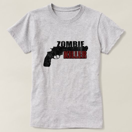 De Moordenaar van de zombie T-shirt (Design voorkant)