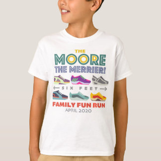 De Moore the Merrier ~ Family Fun run T-shirt