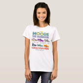 De Moore the Merrier ~ Family Fun run T-shirt (Voorkant volledig)