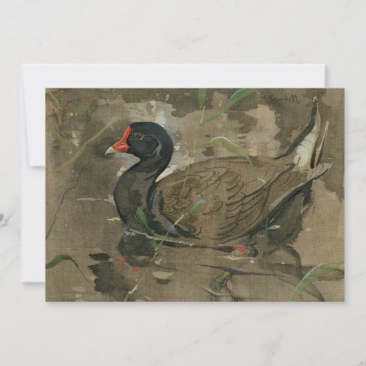 De Moorhen | Joseph Crawhall (Voorkant)