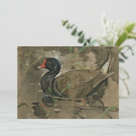 De Moorhen | Joseph Crawhall (Staand voorkant)