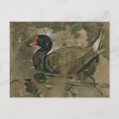 De Moorhen | Joseph Crawhall Briefkaart (Voorkant)