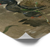 De Moorhen | Joseph Crawhall Poster (Hoek)