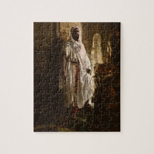 De Moorish Chief African Art Legpuzzel (Verticaal)