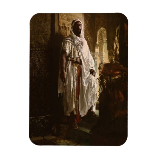 De Moorish Chief African Art Magneet (Verticaal)