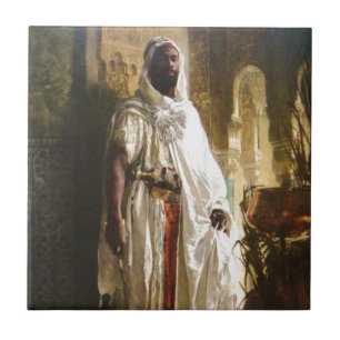 De Moorish Chief Tegeltje