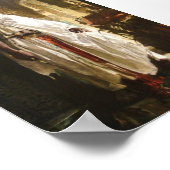 De Moorish Chief van Eduard Charlemont Poster (Hoek)