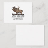 De Moose is los Notitiekaartje (Voorkant / Achterkant)