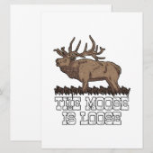 De Moose is los Save The Date (Voorkant / Achterkant)