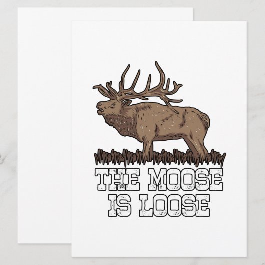 De Moose is los Save The Date (Voorkant / Achterkant)