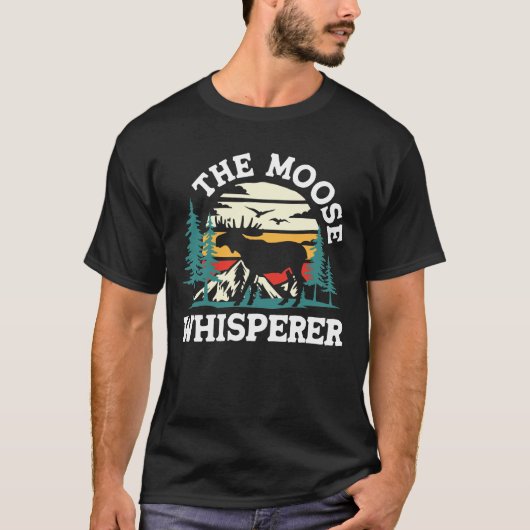 De Moose Whisperer T-shirt (Voorkant)