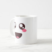 De Mop met het Schattige Gezicht Koffiemok (Voorkant links)