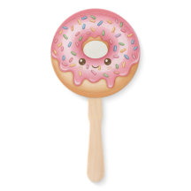 "De Moppige Donut" – Zoete en Feestelijke Illustra