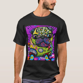 De mopshond t-shirt
