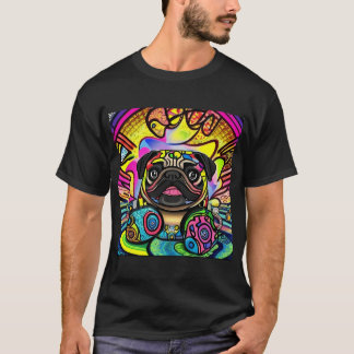 De mopshond t-shirt