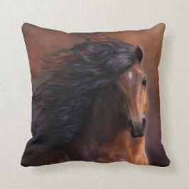 De Morgan Horse Designer Pillow Kussen