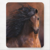De Morgan Horse Mousepad Muismat (Voorkant)