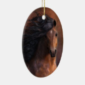 De Morgan Horse Ornament (Rechts)