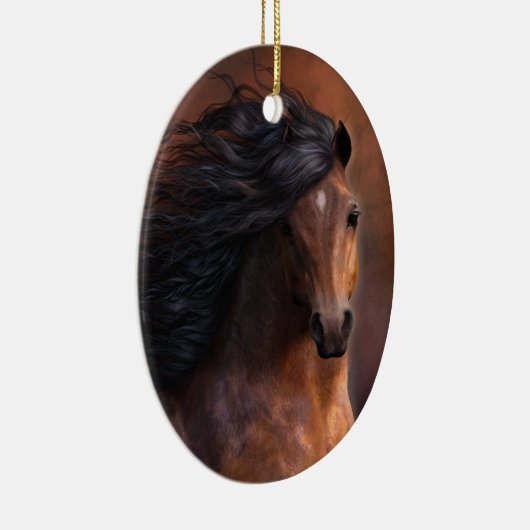 De Morgan Horse Ornament (Rechts)