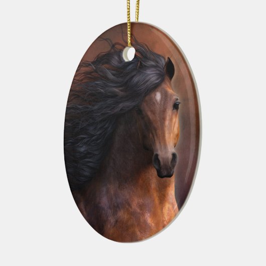 De Morgan Horse Ornament (Links)